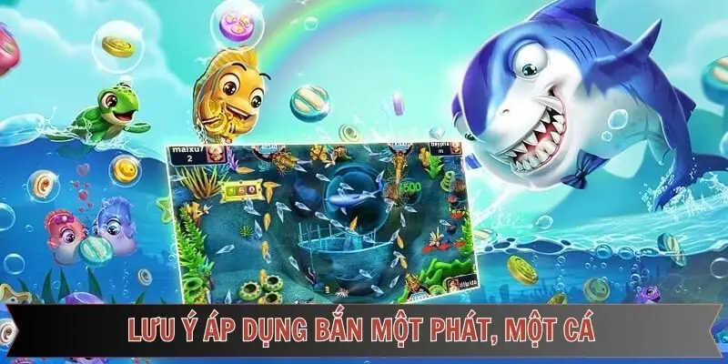  Chú ý đặc biệt trong cách bắn một phát, một cá